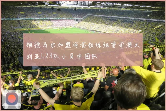 维德马尔加盟海港教练组曾率澳大利亚U23队小负中国队